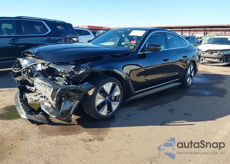 2024 BMW I4 Gran Coupe xDrive40 z USA, uszkodzony, nr VIN WBY83FB00RFS24968